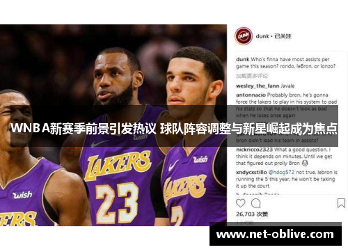 WNBA新赛季前景引发热议 球队阵容调整与新星崛起成为焦点