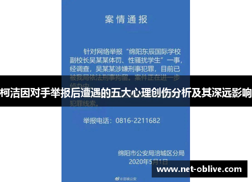 柯洁因对手举报后遭遇的五大心理创伤分析及其深远影响
